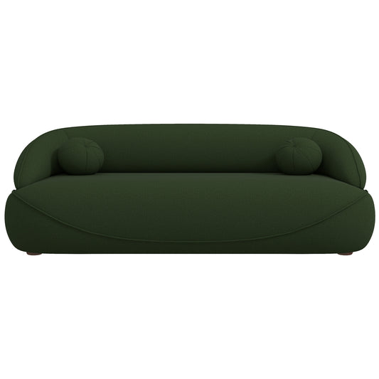 Andrew Dark Green Boucle Sofa