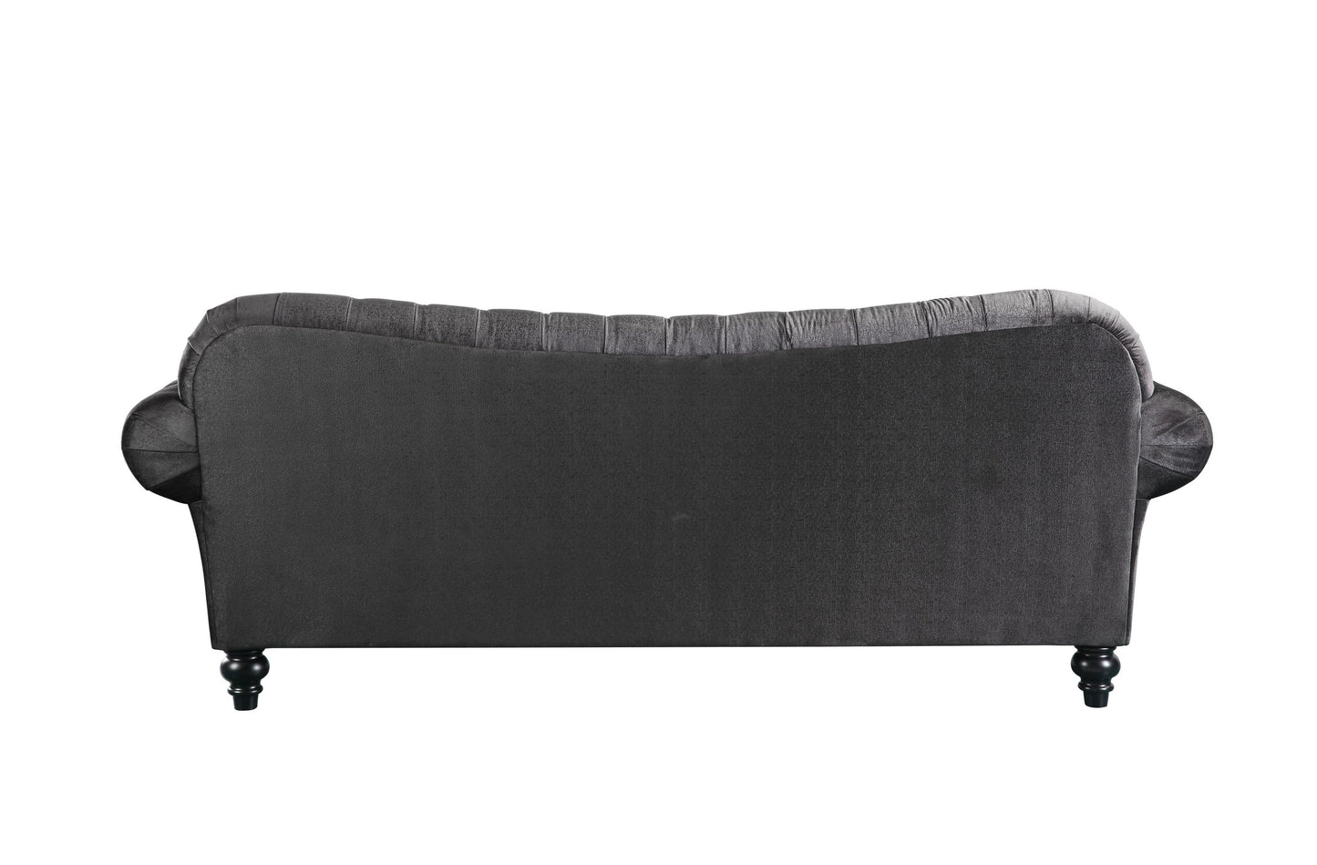 ACME Gaura Sofa w/4 Pillows in Dark Gray Velvet 53090