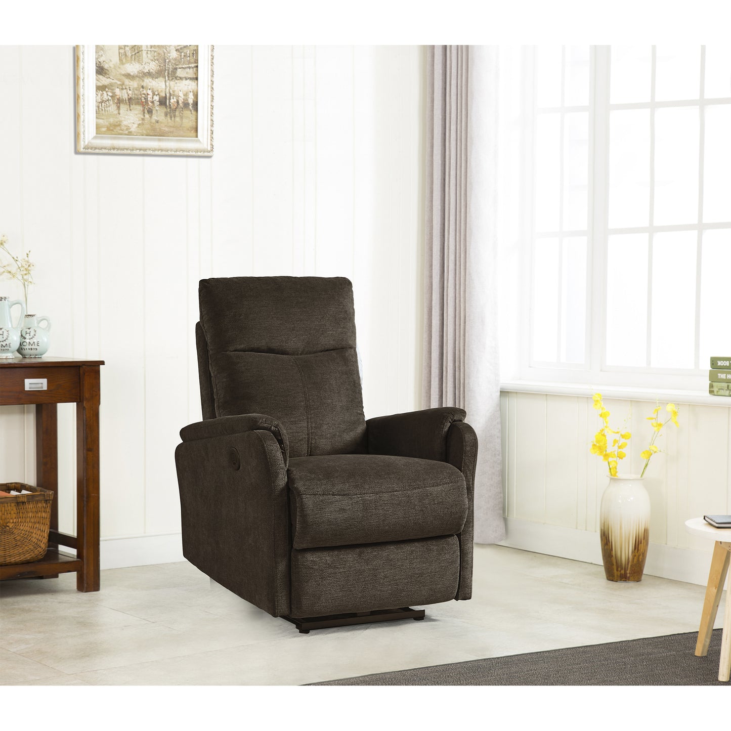 Recliner Chair With Power function easy control big stocks ,  Recliner Single Chair For Living Room , Bed Room