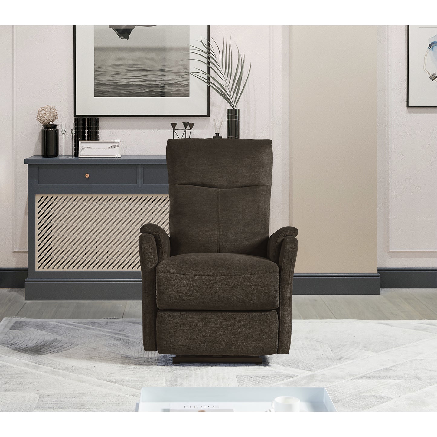 Recliner Chair With Power function easy control big stocks ,  Recliner Single Chair For Living Room , Bed Room